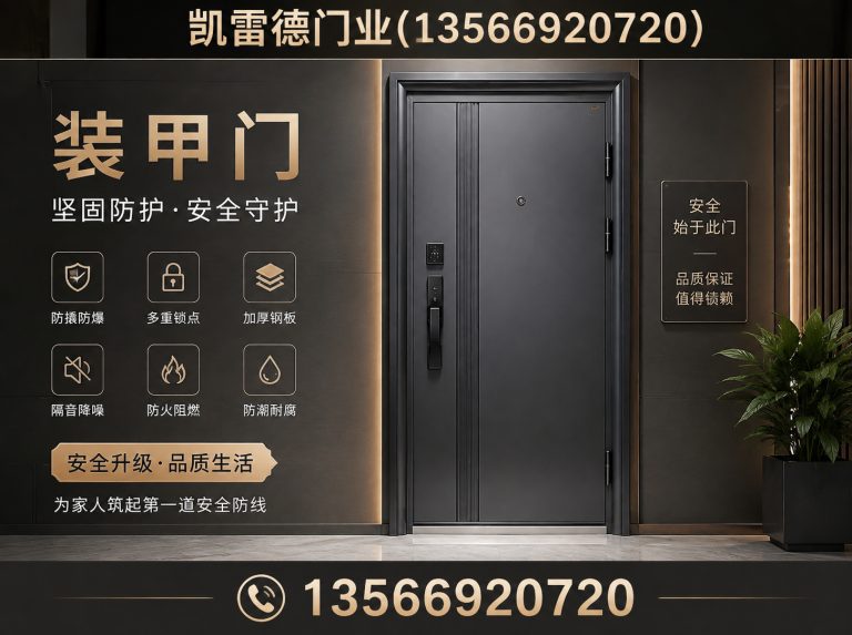 浙江防火铝木装甲门展示图