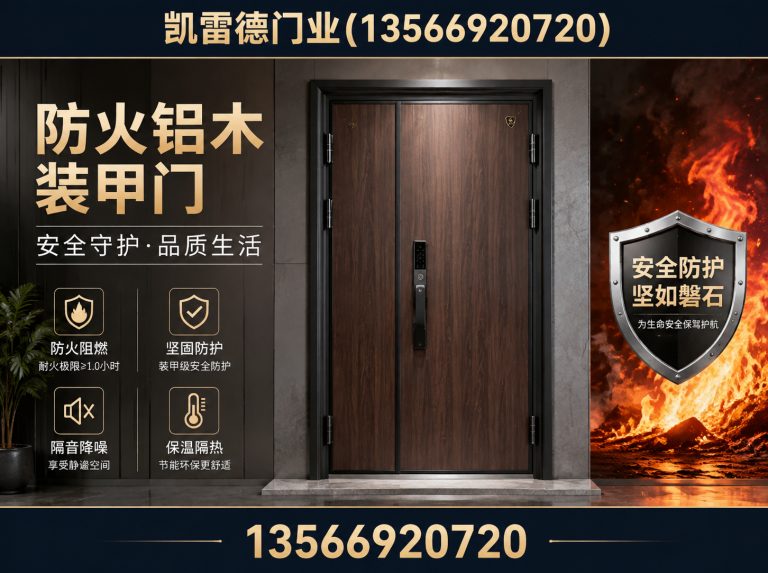 浙江镁合金智能大门展示图